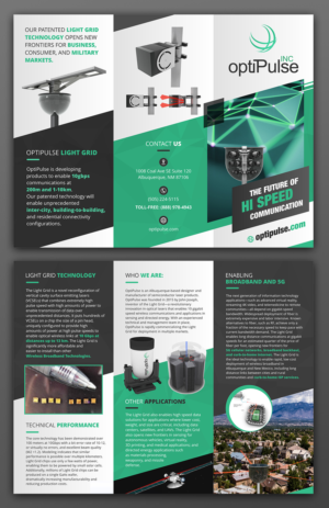 Design de Brochure par ecorokerz pour optiPulse, Inc. | Design : #18760206