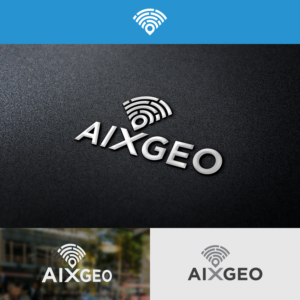 AIXGEO | Logo Design by Paperfox Designs