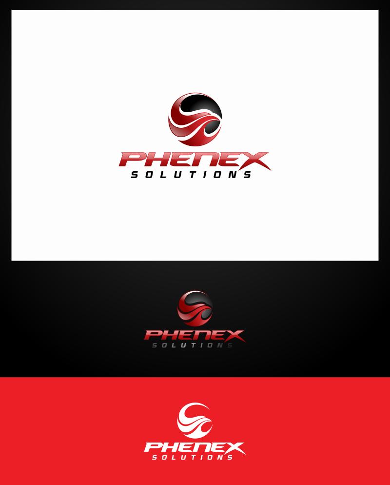 Logo Design by DonJ for PHENEX Solutions | Design #18782814