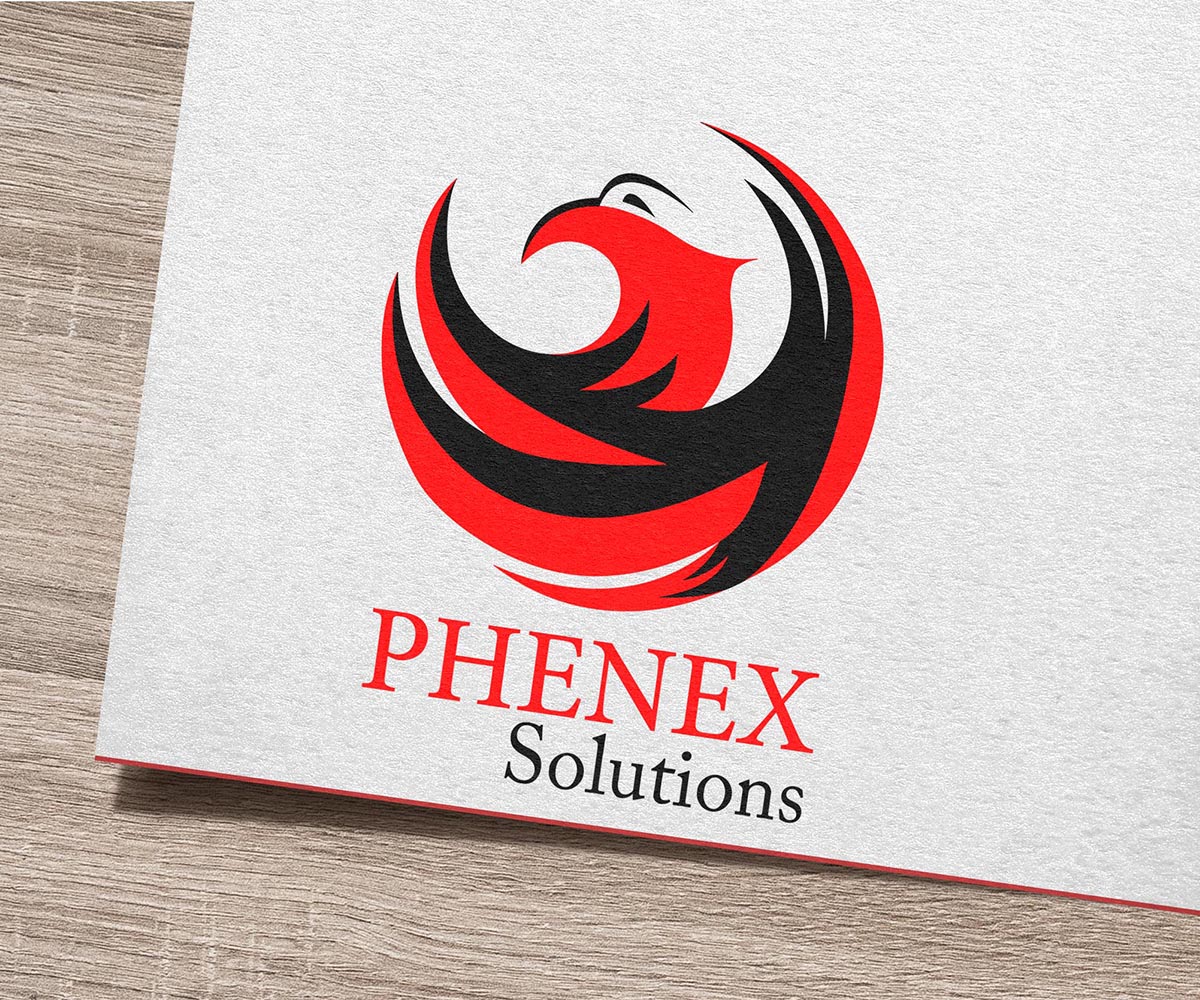 Logo Design by Med Hed for PHENEX Solutions | Design #18765737