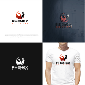 Logo Design by 7bitdesigner for PHENEX Solutions | Design: #18758723