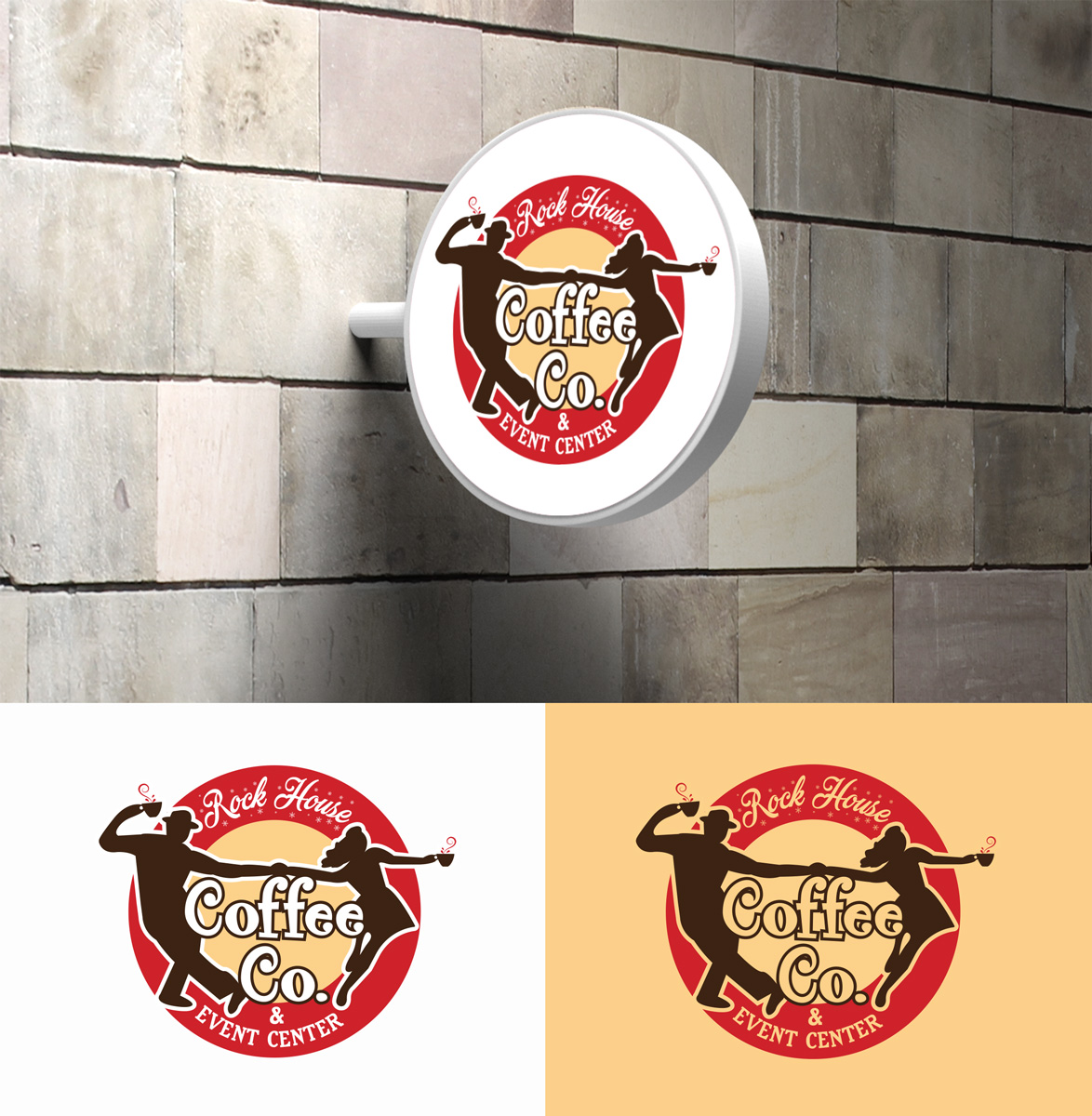 Design de Logo par Impressive Solutions pour Rock House Coffee Company | Design #18805760