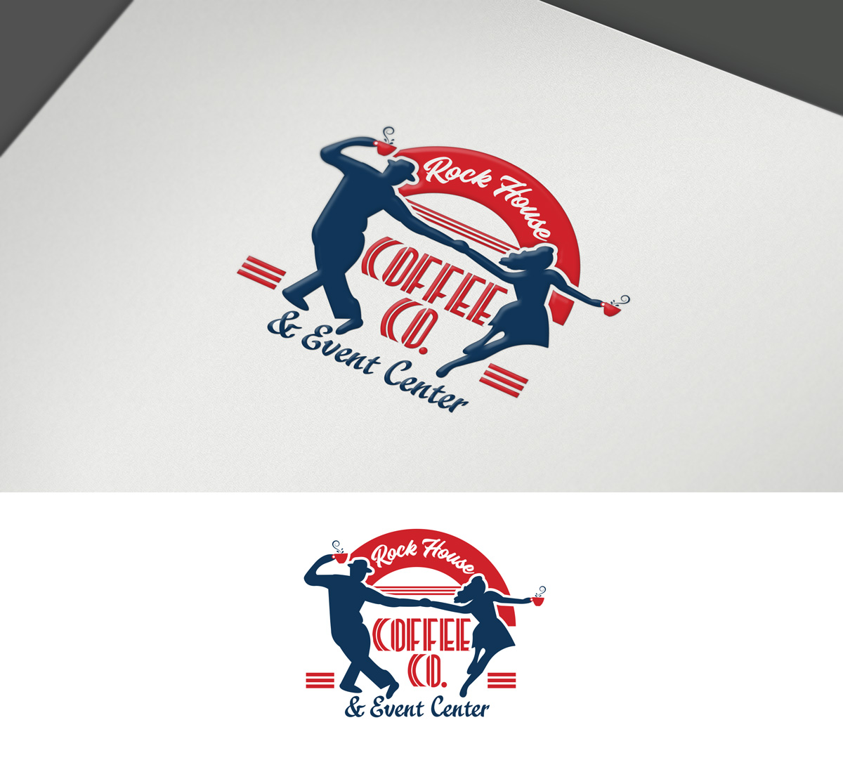 Logo Design by Impressive Sol for Rock House Coffee Company | Design: #18805761