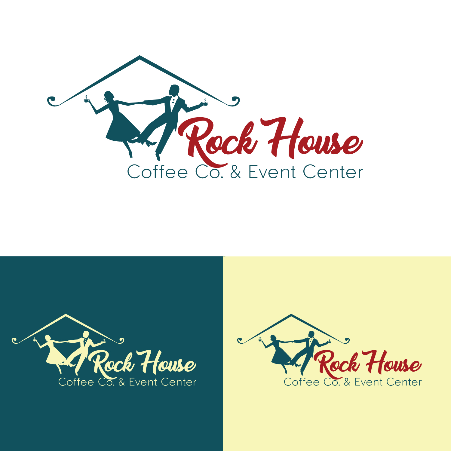 Logo Design by Impressive Solutions for Rock House Coffee Company | Design #18863284