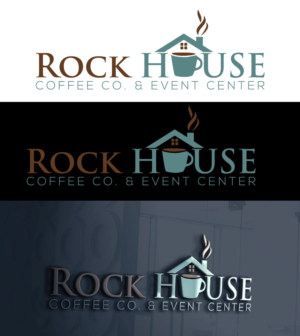 Logo Design by nexalite for Rock House Coffee Company | Design: #18803306