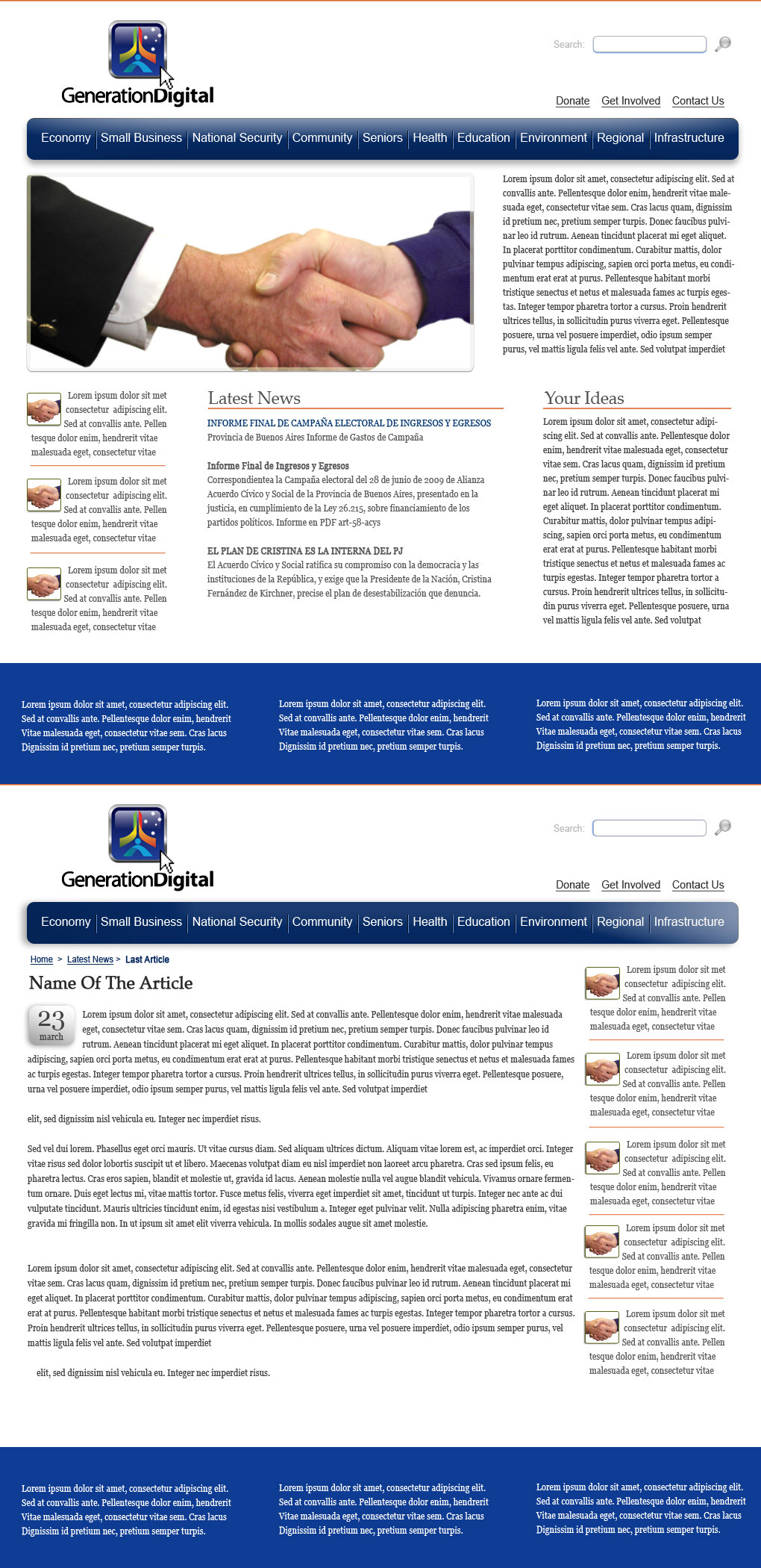 Web Design by Vovchak LLC for Intermine.com.au Pty Ltd | Design #50182