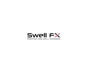 Logo Design by Ameeee for Swell FX painting and wallpapering | Design #18771385