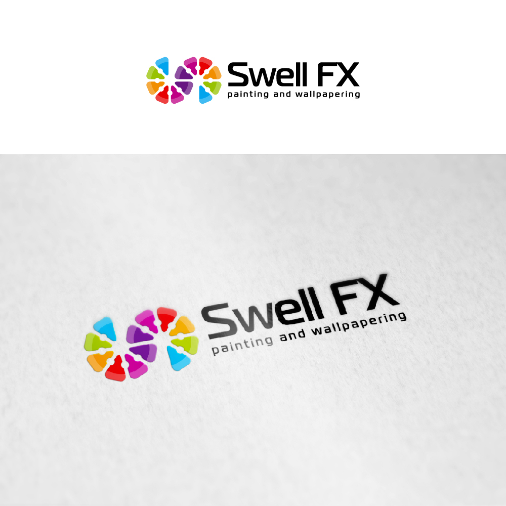 Logo Design by sushsharma99 for Swell FX painting and wallpapering | Design #18761058