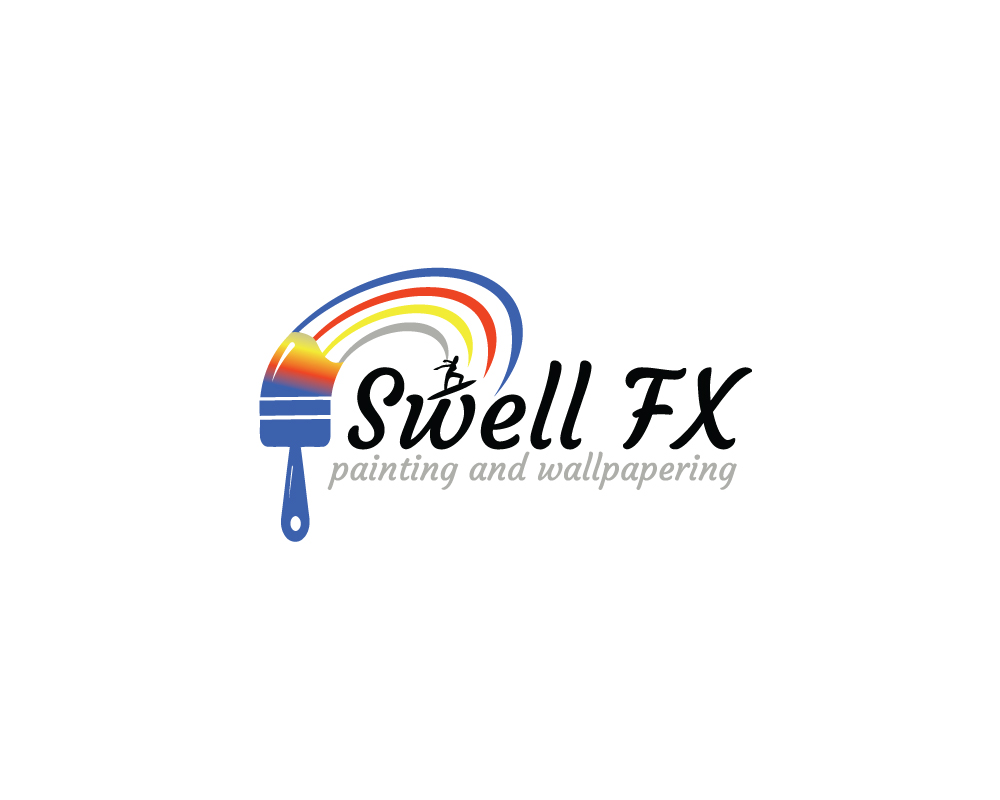 Logo Design by Rubia@ for Swell FX painting and wallpapering | Design #18785235
