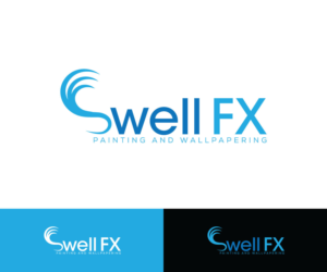 Logo-Design von designmind78 für Swell FX painting and wallpapering | Design: #18787223