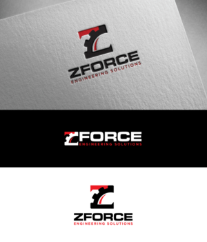 Diseño de Logo por ecorokerz para ZFORCE ENGINEERING SOLUTIONS | Diseño #18905517