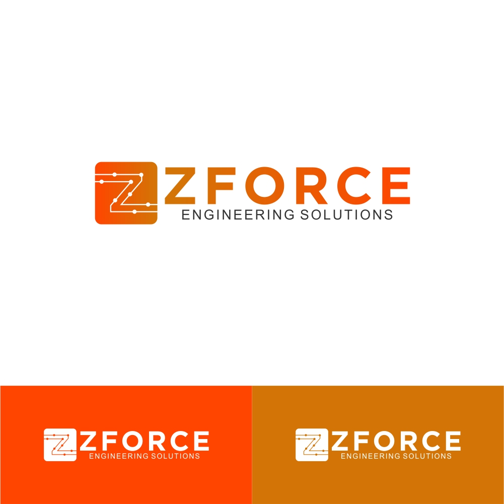 Logo Design by Wahyu Araf for ZFORCE ENGINEERING SOLUTIONS | Design #18967845