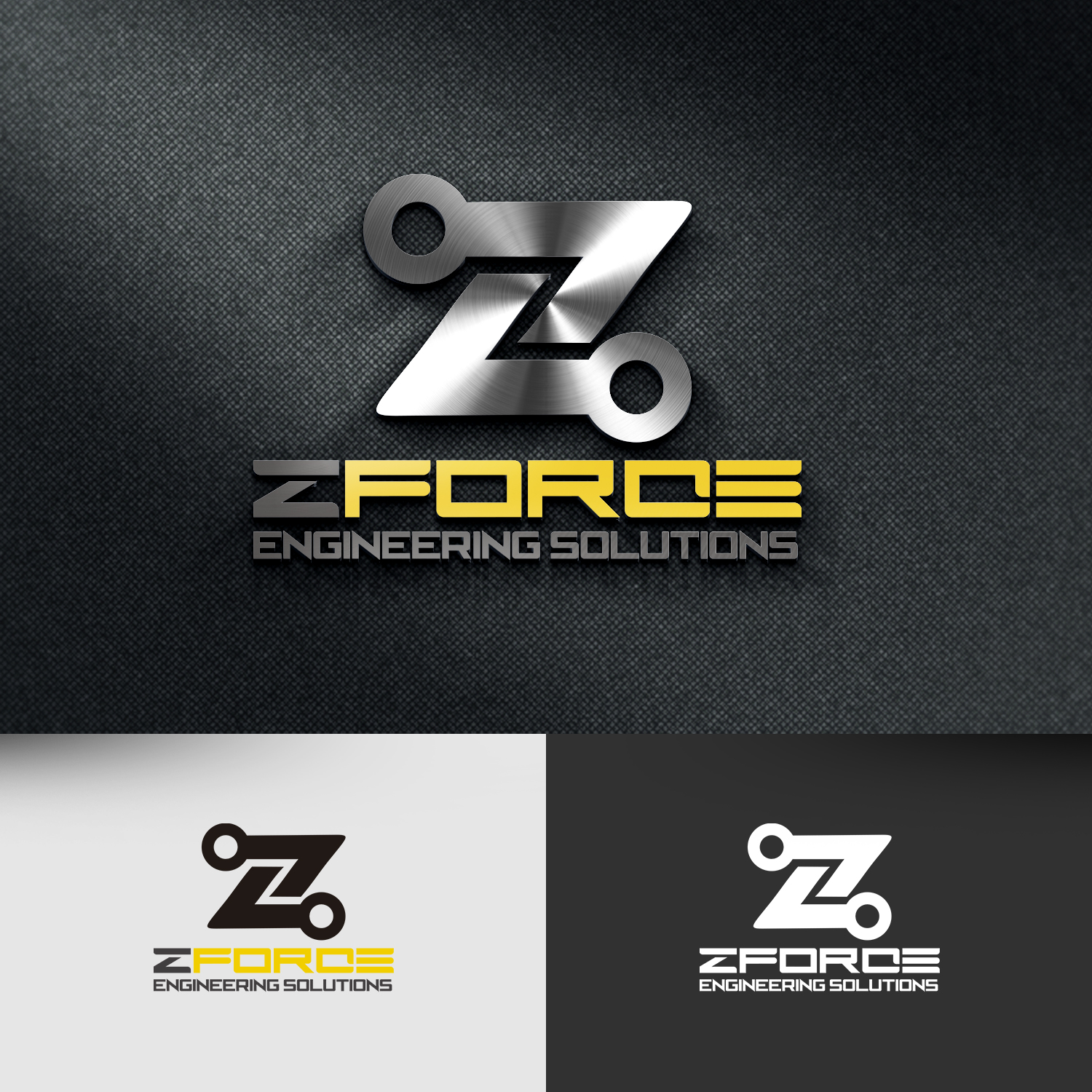 Logo Design by rafaeldsgn for ZFORCE ENGINEERING SOLUTIONS | Design #18904298