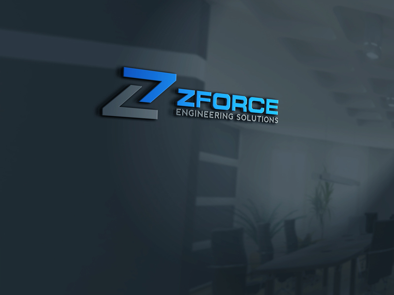 Logo Design by Artarmon Design for ZFORCE ENGINEERING SOLUTIONS | Design #18962126