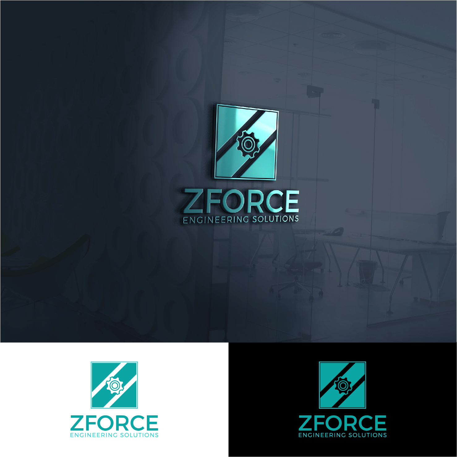 Logo Design by Shreyank 2 for ZFORCE ENGINEERING SOLUTIONS | Design #18907986