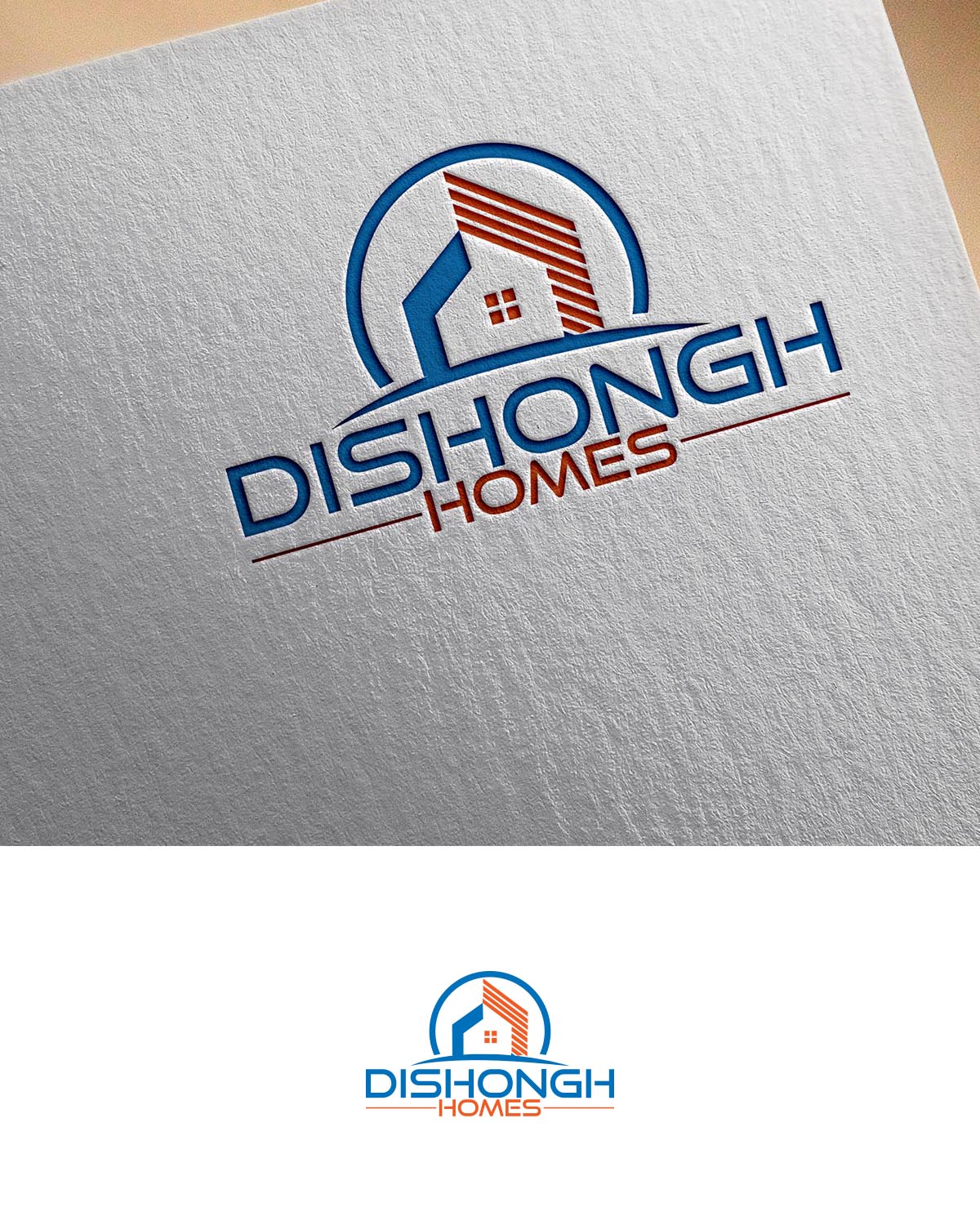 Logo Design by sm designer for Dishongh Homes | Design: #18867118
