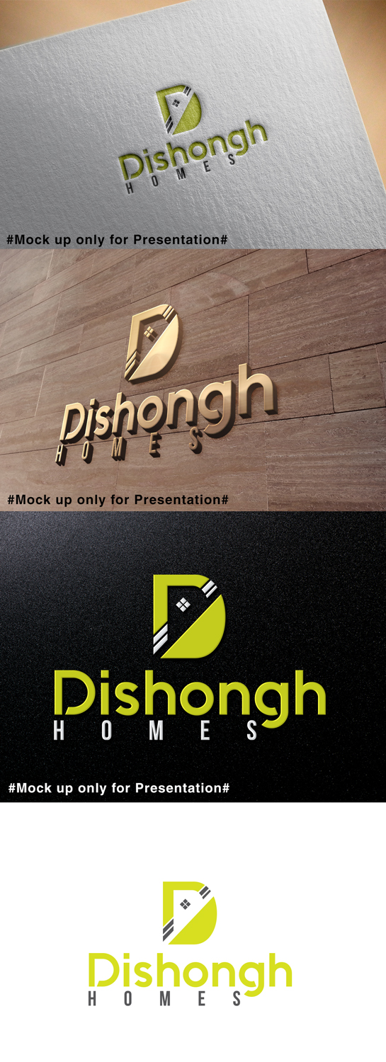 Logo Design by designmind78 for Dishongh Homes | Design #18852498