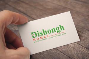 Logo Design by JulienneBalma for Dishongh Homes | Design: #18857547