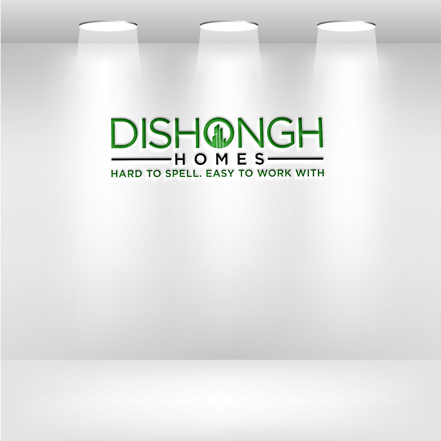 Logo Design by JulienneBalma for Dishongh Homes | Design #18857548