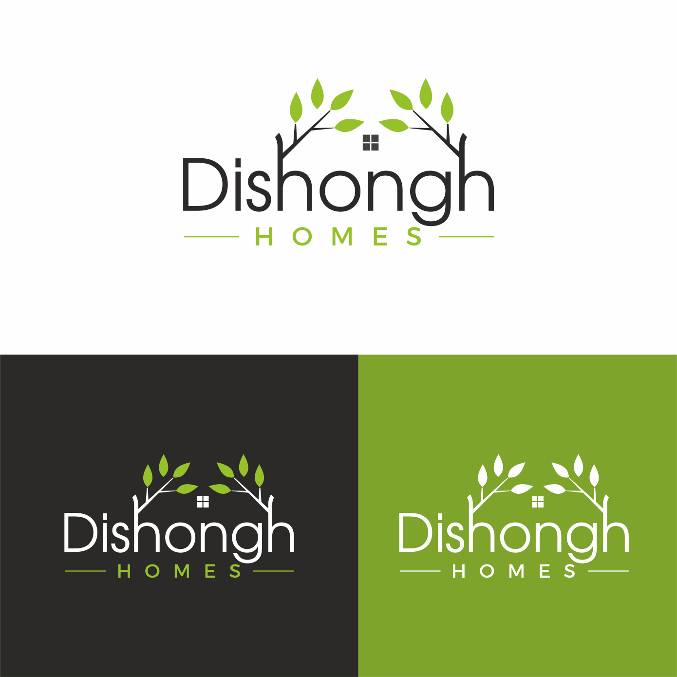 Logo Design by Creative™ for Dishongh Homes | Design #18848834