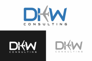  DKW Consulting or just DKW....not cursive...more masculine and strong please | Logo Design by Farqaleit™