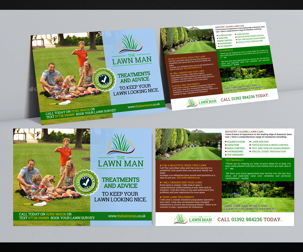 Flyer-Design von Designers Hub für The Lawn Man | Design #18760873