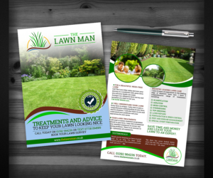 Flyer Design by Designers Hub for The Lawn Man | Design: #18763991