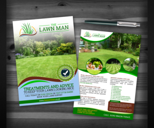 Flyer Design by Designers Hub for The Lawn Man | Design: #18790044