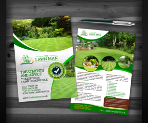 Flyer Design by Designers Hub for The Lawn Man | Design: #18790347