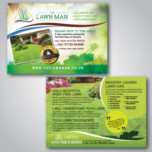 Flyer Design by uk for The Lawn Man | Design: #18779946