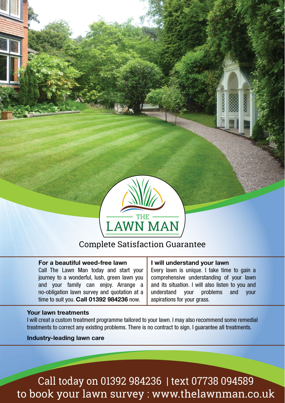 Flyer-Design von theblueart für The Lawn Man | Design #18779769