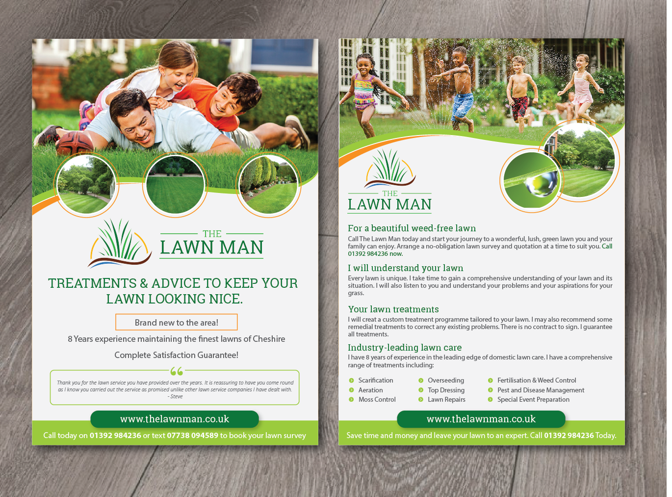 Flyer Design by alex989 for The Lawn Man | Design #18753644