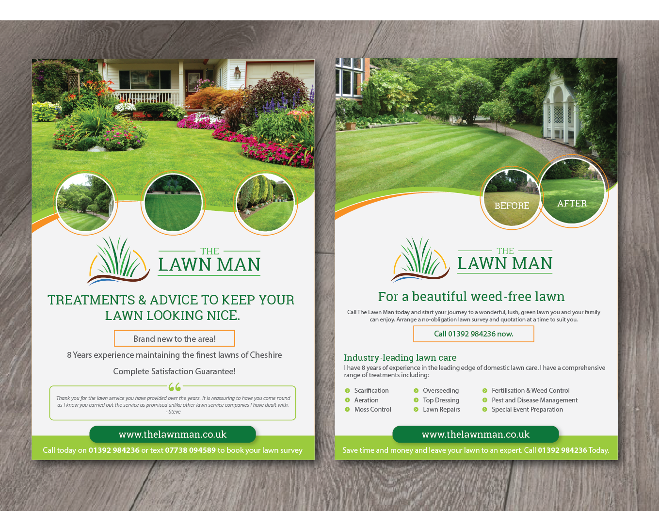 Flyer Design by alex989 for The Lawn Man | Design #18767719