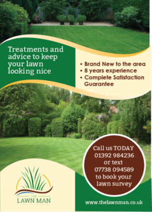 Diseño de Flyer por Lou Sharp para The Lawn Man | Diseño: #18768258
