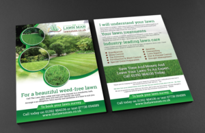 Flyer Design by Deziners Zone for The Lawn Man | Design: #18774634