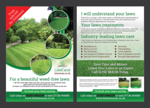 Flyer Design by Deziners Zone for The Lawn Man | Design: #18776879
