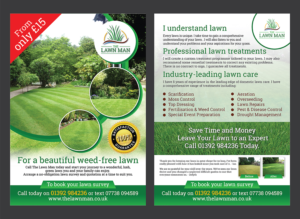 Flyer Design by Deziners Zone for The Lawn Man | Design: #18784609