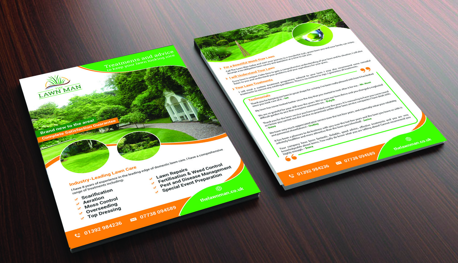 Flyer-Design von creative.bugs für The Lawn Man | Design #18762508