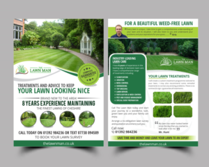 Diseño de Flyer por ecorokerz para The Lawn Man | Diseño: #18759468