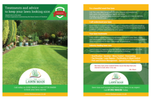 Diseño de Flyer por Randesign para The Lawn Man | Diseño: #18788147