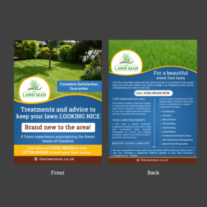 Diseño de Flyer por Schöpfer para The Lawn Man | Diseño: #18756346