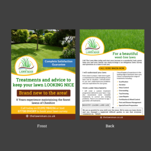 Flyer Design by Schöpfer for The Lawn Man | Design: #18764562
