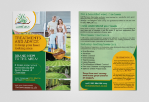 Flyer Design by Dexter Solutions for The Lawn Man | Design #18785630