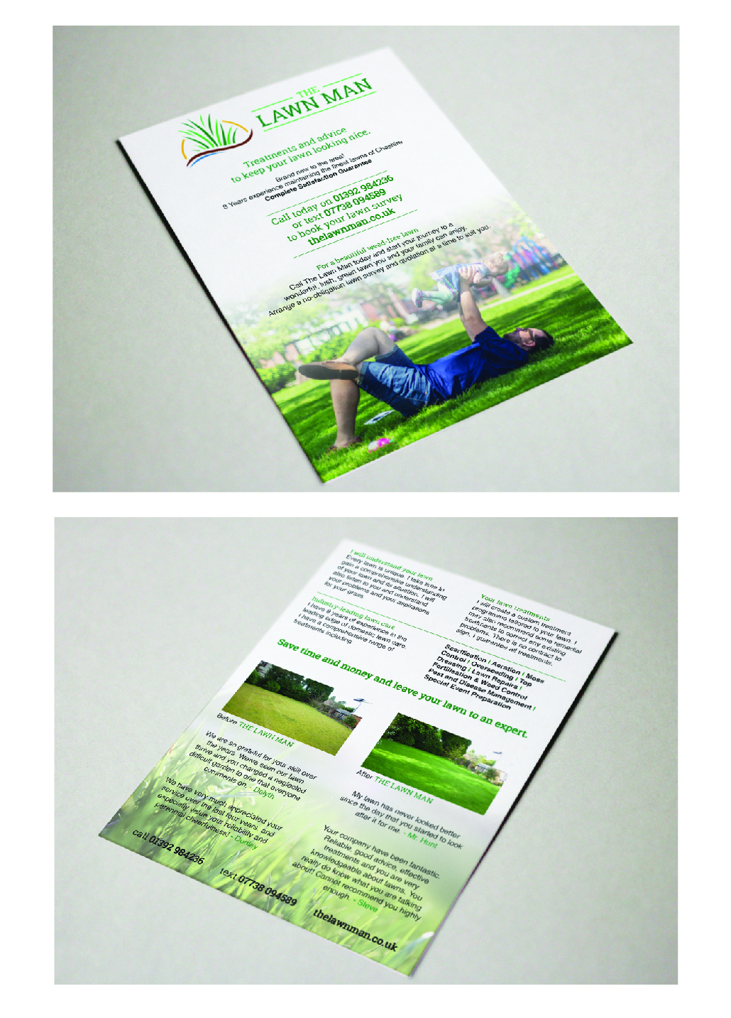 Diseño de Flyer por CW92 para The Lawn Man | Diseño #18773221