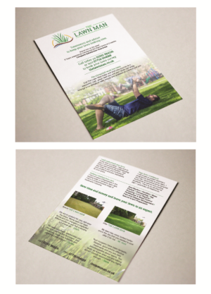 Diseño de Flyer por CW92 para The Lawn Man | Diseño: #18773221
