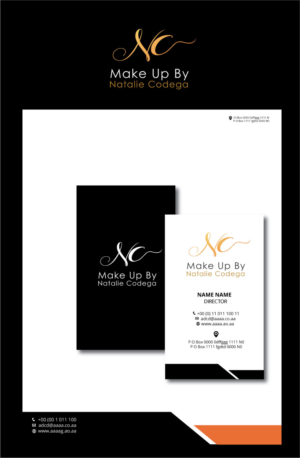 Logo Design by zebronicgraphic for Makeup By Natalie Codega | Design: #18764389