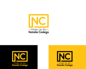 Make Up By Natalie Codega (Logo with initials NC) | Logo Design by Juli creation