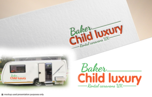 Baker Child luxury rental caravans UK | Logo Design by Juli creation