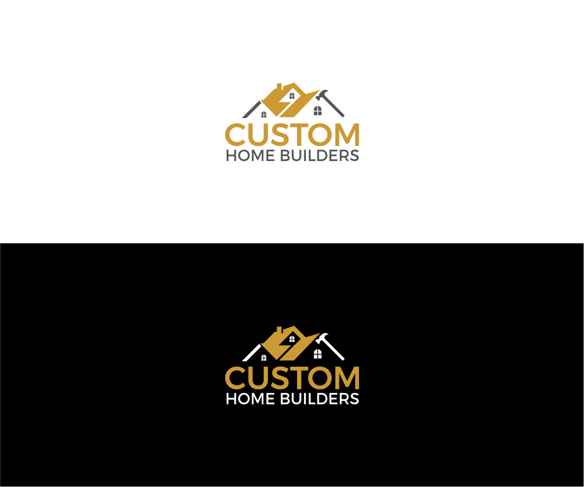 Logo Design by .Ashu. for Custom Home Builders Pty Ltd | Design #18818069