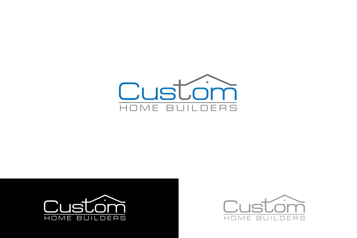 Logo Design by Omee63 for Custom Home Builders Pty Ltd | Design #18809357